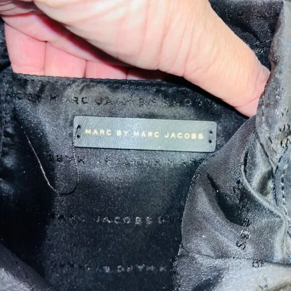 Marc by Marc Jacobs Crossbody Bag Black Women OS Gothic Grunge Old Money City - Picture 4 of 7